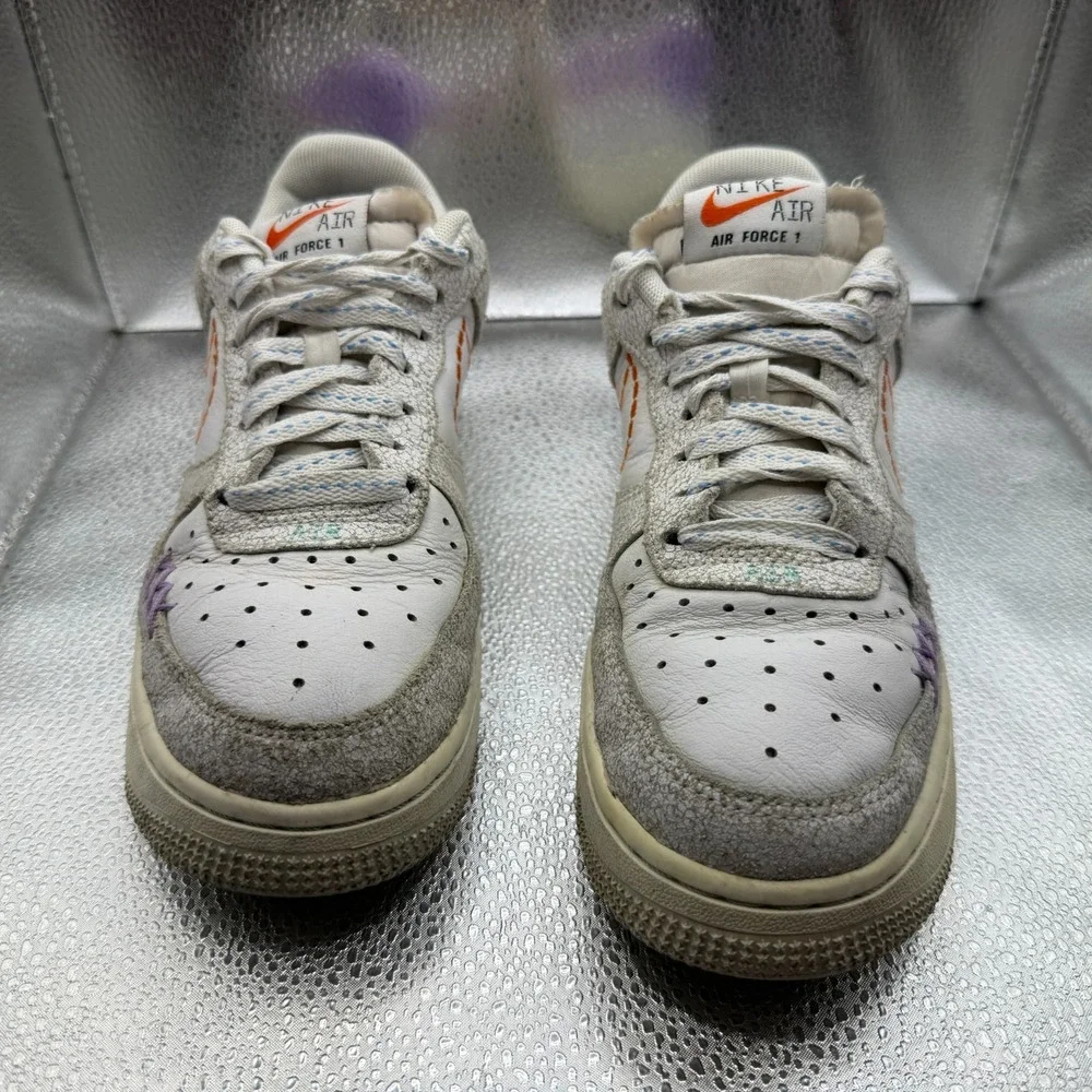 Size 7 Nike Air Force 1 '07 SE 101 White Sail Womens Athletic Shoes DX2348-100‎